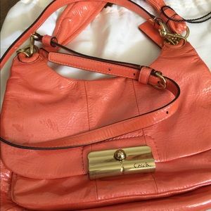 Coach leather purse
